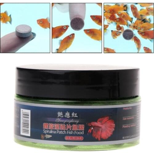 Fish Food Tablet Spirulina Algae Aquarium Pills Fish Tank Tropical Catfish Wafer Fish food Fish snacks