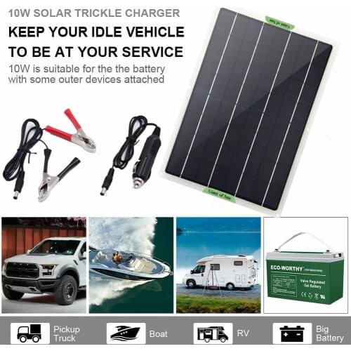 Portable Monocrystalline Solar Recharger Sunshine Power Solar Panels for Travel and Home Dual USB Charging Devices