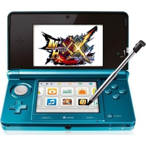 Handheld Game Touch Screen LCD displays Cross Keypad System Console Bundle Charger & Stylus for Nintendo 3DSLL