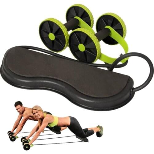 AB Wheels Tumbling Stretch Elastic Ventral Resistance Pull Rope Tool AB Roller For Abdominal Muscle Trainer Exercise Man/Woman