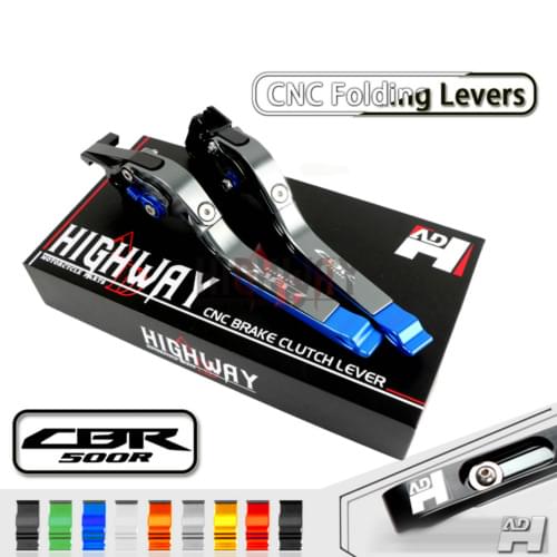 CNC Brake Handle Bar Lever Extendable Folding Adjustable Brake Clutch Levers For HONDA CBR500R / CB500F / X 2013-2016