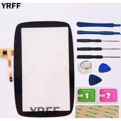 Touch Screen Digitizer Panel For Tomtom GO510 GO 510 Touch Screen Glass Sensor 5.0'' Mobile PhoneTouchScreen Tool Adhesive Wipes
