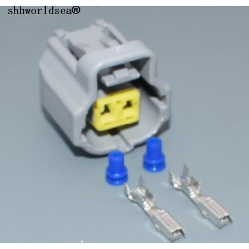 Shhworldsea 2pin 1.8mm auto waterproof connector plug electric cable wiring connector 178392-2