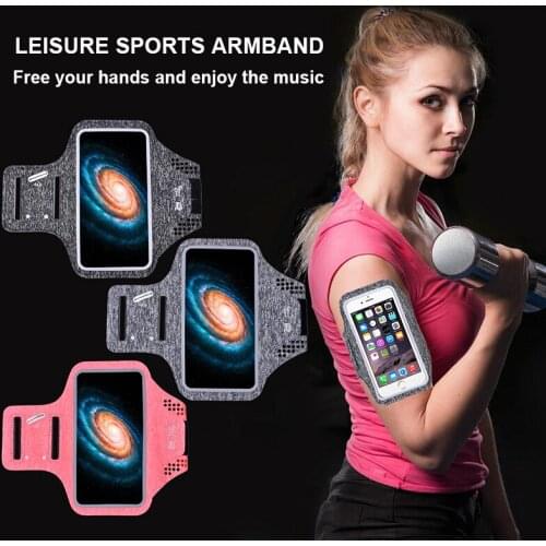 Outdoor sports running arm bag sports mobile phone arm band arm sleeve unisex arm bag wrist bag arm band