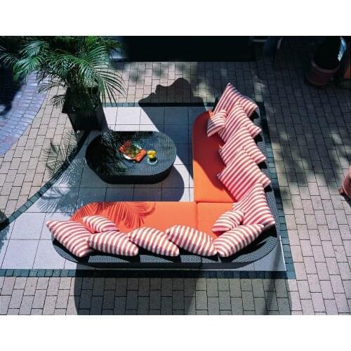 Hot sale used unique resin wicker outdoor furniture