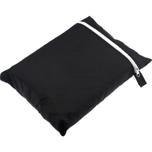 Waterproof Outdoor Garden Furniture Tent Cushions Large Storage Bag Pouch Case Cover Extra Large Cushion Xmas Tree Bag BlackWate