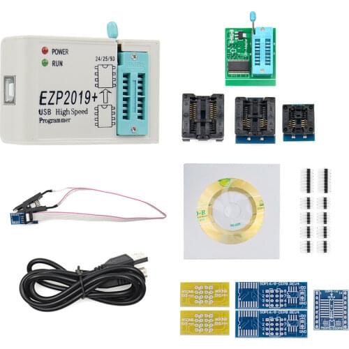 ATDIAG ezp 2019 EZP2019 High-Speed USB SPI Programmer+7dapters Support 24 25 93 EEPROM 25 Flash Bios Chip