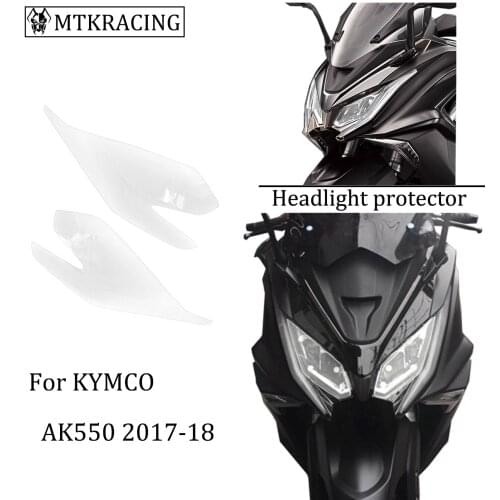 MTKRACING FOR AK550 AK 550 Headlight protector cover screen lens 2017-2018