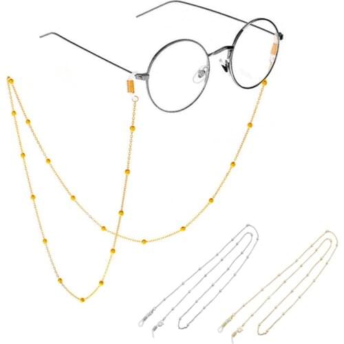 Fashion Chic Womens Eyeglass Chains Sunglasses Reading Beaded Glasses Chain Eyewears Cord Holder neck strap Rope