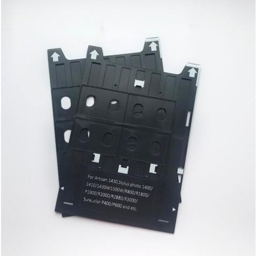 100pcs/lot ID Card Tray for Epson tylus Photo 1400,1410,1430W,1500w etc printers to print ID card VIP card for school,organize