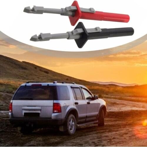 2PCS Safety Test Insulation Drill Bit Clamp Probe Circuit Circuit Clamp DIY Inspection Tool For Automobile Testing Inspection