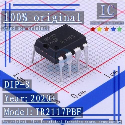 2020+100% Brand new original 10PCS IR2117PBF IR2117 DIP-8 Bridge driver chip