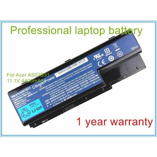 11.1V 4400mAh Original New Laptop Battery AS07B31 for 5920 5920G 5930 5930G 5935 6930G 8943G AS07B32 AS07B71 AS07B61