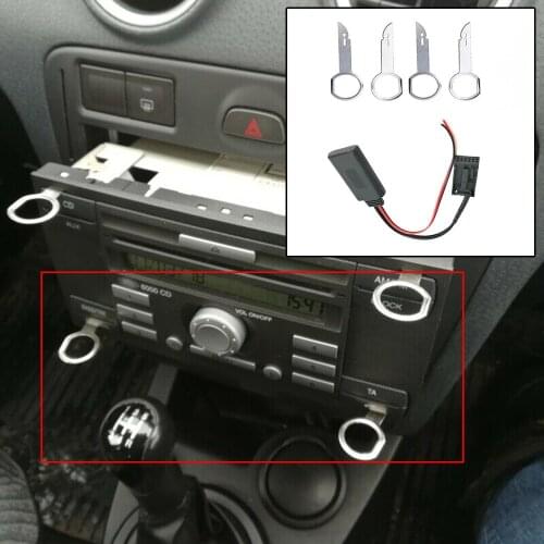 Car 6000CD Wireless Bluetooth-compatible Module Music Adapter Aux Audio Cable For Ford Brand New And High Quality