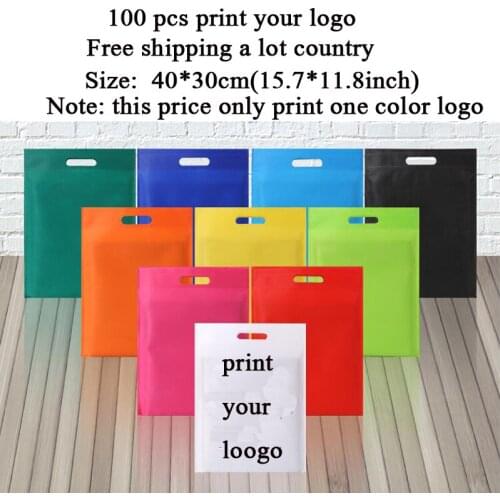 Free shipping 100pcs Custom logo bags Flat piercing handbag Small clothes bags, photo bags, underwear bags, cosmetics bags