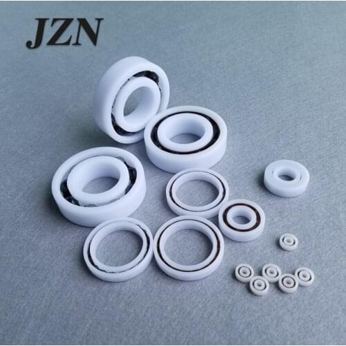 10pcs 6200 6201 6202 6203 6204 6205 6206 6207 6208 6209 POM plastic bearing Corrosion resistant, no rust, non-magnetic