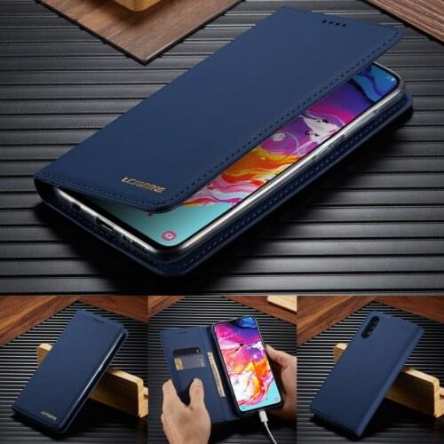 Case For Samsung Galaxy A50 A70 A30 A20 E A10 A40 Leather Magnetic Flip Wallet Phone Bag Case For Samsung A 50 70 30 10 Cover