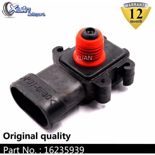 XUAN 16235939 Intake Manifold Absolute Pressure MAP Sensor For Opel Astra G Combo Corsa C Vauxhall Astra Combo Corsavan 12623671
