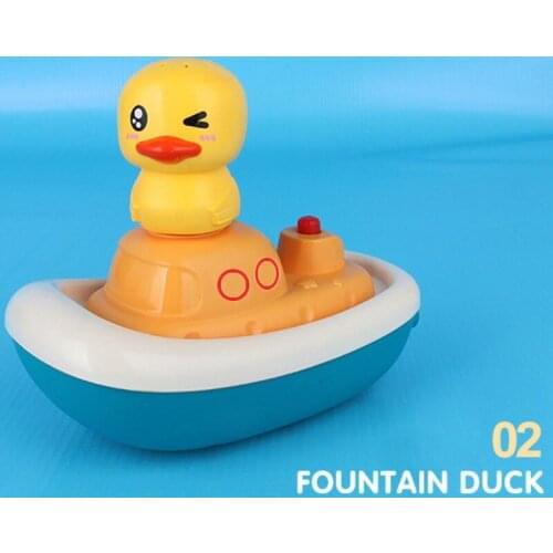 Childrens Electric Water Toys Spray 360 ° Rotating Water Pirate Duck Baby Bath Boy Girl Play Water Fountain Toys