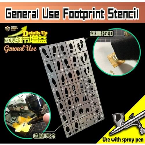 1/32 1/35 Chariot Scenes Characters Animals Hand Footprints Rubbing Spray Plate Models Scene Detail Production Tool