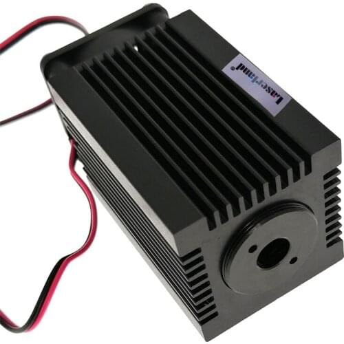 Housing/Case/Heatsink 5.6mm TO18 Laser Diode LD Red IR Infrared Glass Lens Fan