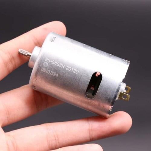 MABUCHI RS-545SH-20120 DC 12V 18V 24V 6800RPM High Power Large Torque Micro Round 545 DC Motor Knurled shaft DIY Car Robot Model