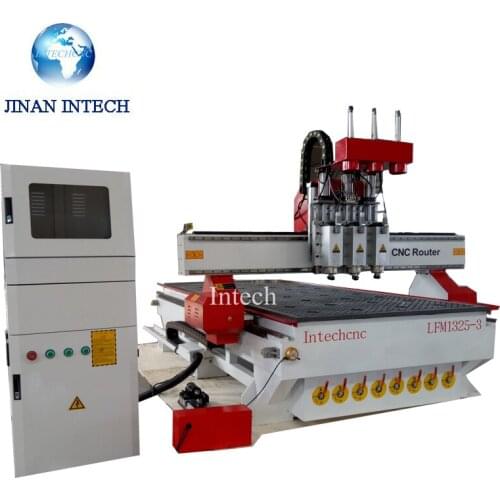 Multipurpose 1325 chinese cnc machining center With 3 Working Procedure