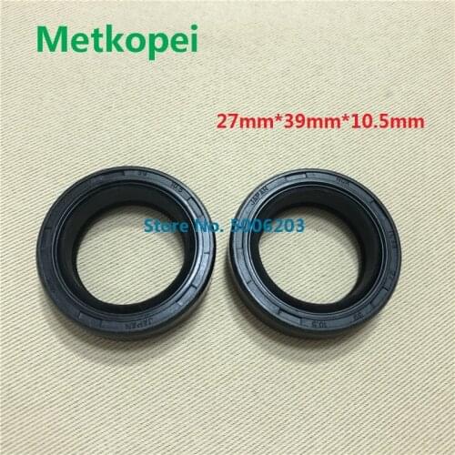 Motorcycle CG125 DIO50 AX100 front fork damper shock absorber oil seal 27*39*10.5 mm for Honda 125cc CG 125