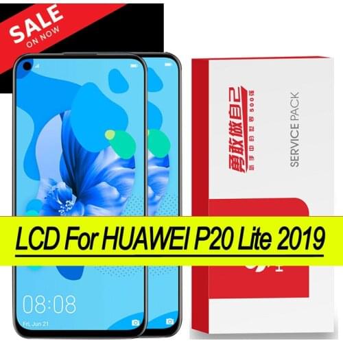 Original 6.4'' for Huawei Nova 5i LCD Display GLK-LX1 LX2 LX3 Touch Screen Panel Digitizer Assembly P20 Lite 2019 Repair Parts