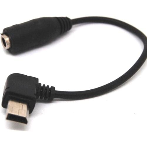 10pcs 11Pin Mini USB to 3.5mm Jack Adapter Audio For HTC Titan Love XV6175