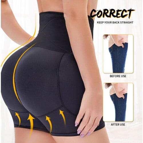 S-6XL Butt Lifter Shapewear Waist Body Underwear Shaper Pad Fake Buttocks Lingerie Butt Hip Enhancer Fake Shapwear Brief Push