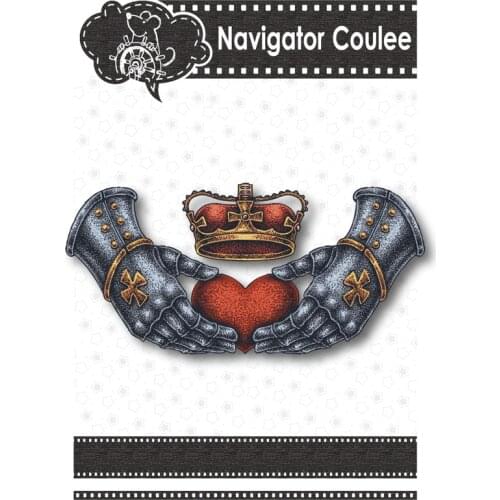 Crown Love Guardian Metal Cutting Die Died by Novice Scrapbook Stamping Died Stamp and Cutting Die