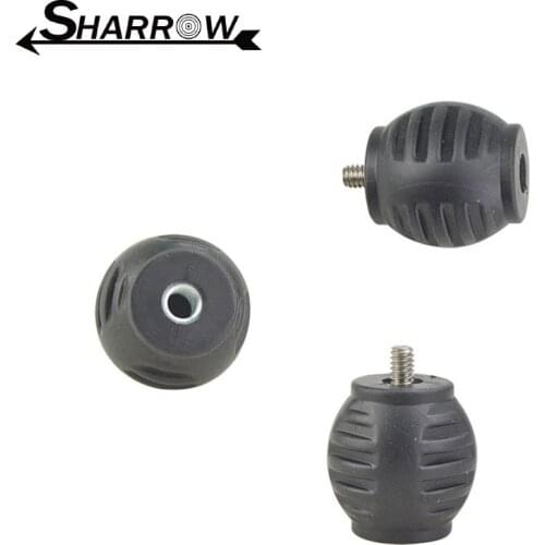 1pc Archery Bow Stabilizer Ball Bow Riser Damper Shock Stabilizer Ball Bow Handle Damper Shock Absorber Shooting Accessories