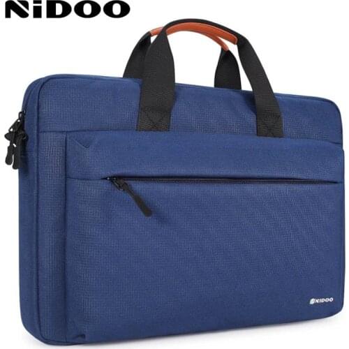 NIDOO Laptop Bag Sleeve 14 15.6 Inch Waterproof Notebook Case For Macbook Air Pro Dell Asus Computer Shoulder Handbag Briefcase