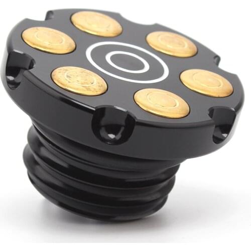 Fuel Gas Tank Oil Cap For Harley Dyna Softail Sportster Touring Road King Aluminum Motorcycle Decorative Accessories