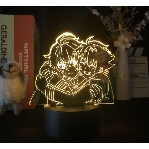3d Led Light Anime Hori San To Miyamura Kun for Bedroom Decor Night Light Kids Brithday Gift Manga Room Desk 3d Lamp Horimiya
