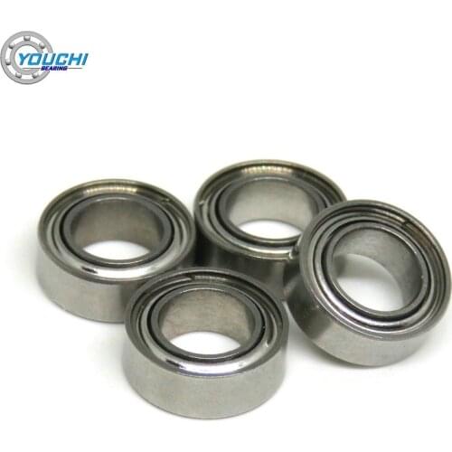 5Pcs SMR74ZZ 4X7X2.5mm 440C Stainless Steel Bearing S674 ZZ prefix "S" Bearings L-740ZZ 4*7*2.5 RC Car Mini Ball Bearings