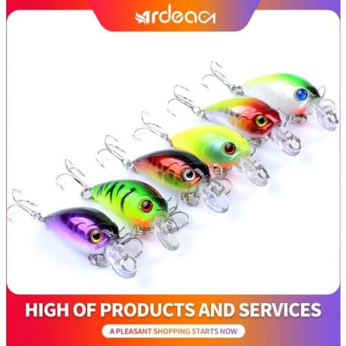 Ardea Crankbaits mini fishing wobblers hard bait lure floating minnow pike bass Perch lure winter baits ice winter fishing bait