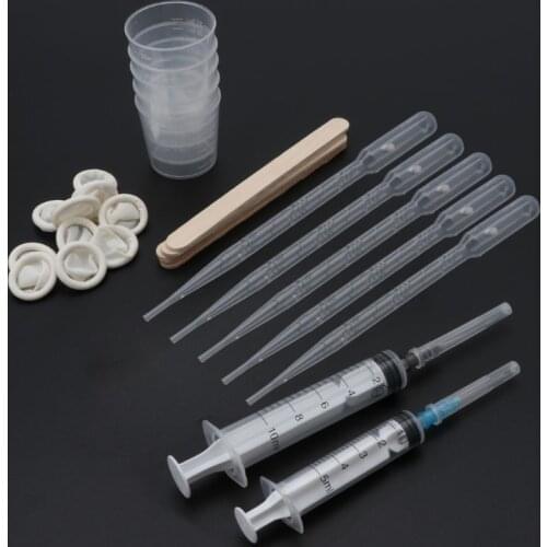 DIY Epoxy Resin Molds Jewelry Making Tool Kit With Stirrers Droppers Spoons Cups