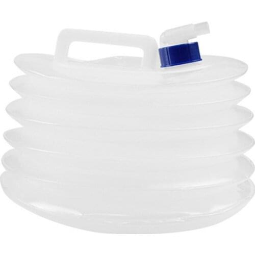 10L 15L Camping Water Bucket Multi-Functional Storage Carrier Portable Folding Water Bottle Large Capacity Container Outdoor Ne