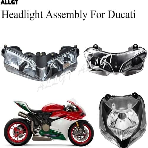 Front Head Light Headlight Headlamp for Ducati 1199 848 1098 2007 2008 2009 2010 2011 2012