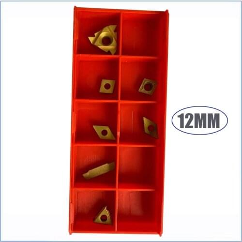 Interchangeable plates for cnc cutter 7pcs Carbide Inserts for 12mm Turning Tool Holder