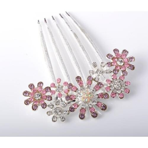 Wedding Hair Comb Hairpin U Shape Hair Pins Stick Gold Pin Hair Ornament Fork Hair Comb Clip Women Accessories Jewelry