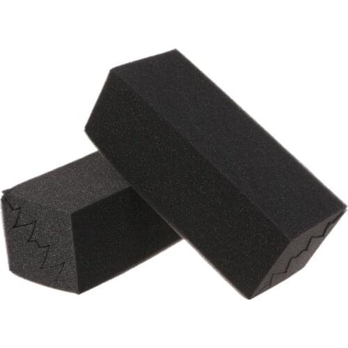 4pcs Corner Bass Trap Acoustic Soundproofing Polyurethane Foam Sound Absorption Treatment