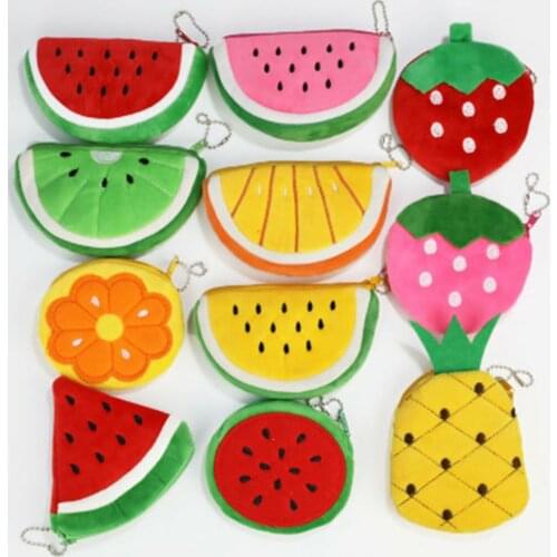 1pcs Comic Plush Purses Adorable Girls Gift Plush Pencil Purse Kawaii Bag Cute Cartoon Plush Unicorn Toy Bag Creative Kids