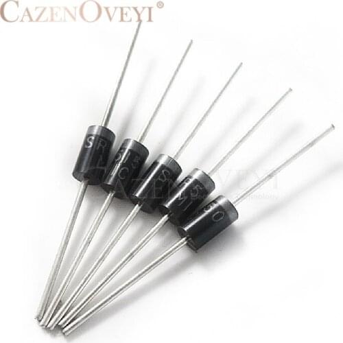 10pcs/lot SR5150 SB5150 MBR5150 DO-201AD 5A 150V Schottky diode In Stock