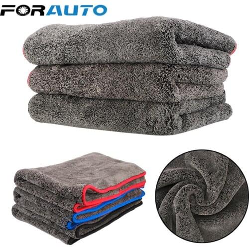 1200GSM Car Cleaning Towels Strong Water Absorption Cloth Auto Polishing Wash Tool Microfiber Towel Detailing Drying
