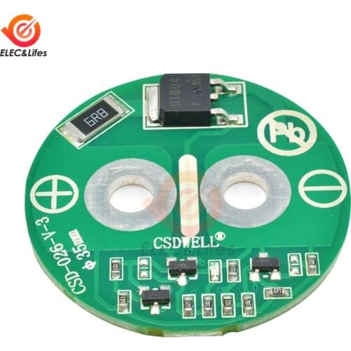 2.7V 500F Super Farad Capacitor Balance Board Super Capacitor Protection Board Dia. 3.5mm Capacitor Parts