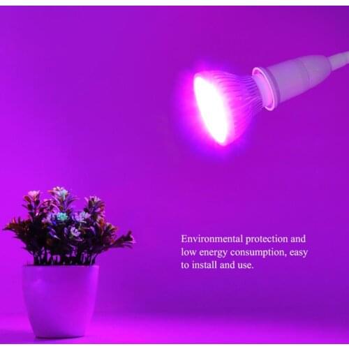 40 LED E27 Grow Light Bulb Indoor Tent Plants Growing Lamp Bulb Full Spectrum Plant Growth Light Bulb For Hydroponic Vegetable