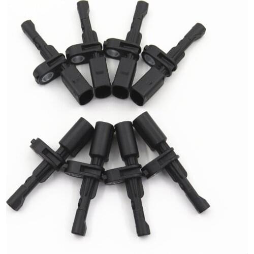 8 Pcs Black ABS Rear Wheel Rotating Speed Sensor for Golf Caddy Crafter A3 S3 SKODA Octavia Seat Leon WHT 003 864 WHT003864